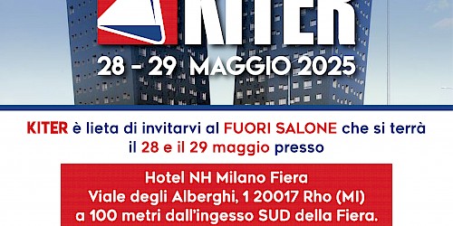 FUORI SALONE KITER 2025
